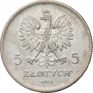 Nike, 5 złotych Warszawa 1928