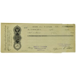 Weksel, Warszawa 1937