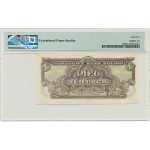 5 złotych 1944 ...owym - BT - PMG 65 EPQ