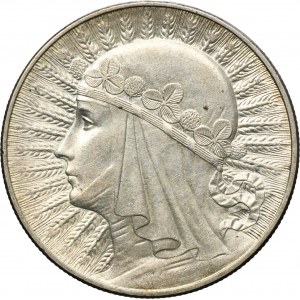 Głowa Kobiety, 10 złotych Warszawa 1932