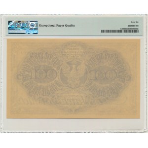 100 marek 1919 - Ser. AH - PMG 66 EPQ - reprint