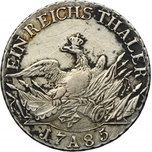 Germany, Kingdom of Prussia, Friedrich II, Thaler Berlin 1785 A