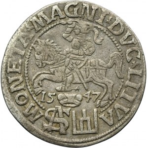 Sigismund II August, Groschen Vilnius 1547 - L/LITVA