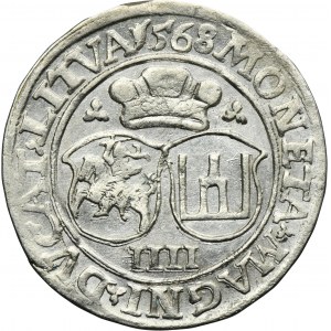 Sigismund II August, 4 Groschen Villnius 1568 - LI/LITVA