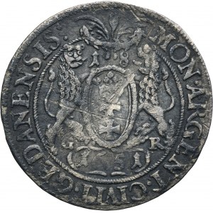 John II Casimir, 1/4 Thaler Danzig 1651 GR - RARE