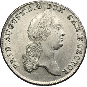 Germany, Kingdom of Saxony, Friedrich Augustus III, Thaler Dresden 1778 EDC