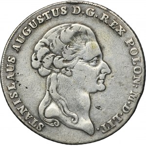 Poniatowski, 6 Zloty Taler Warschau 1794 - Variante 37.a