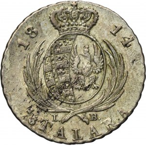 Duchy of Warsaw, 1/3 Thaler Warsaw 1814 IB