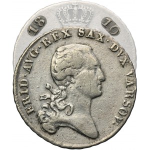 Duchy of Warsaw, 1/3 Thaler Warsaw 1810 IS - RARE