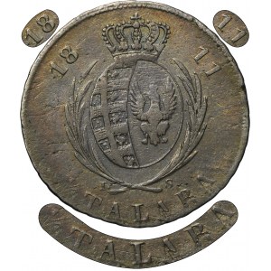 Duchy of Warsaw, 1/3 Thaler Warsaw 1811 IS