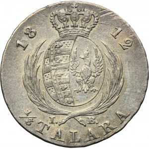 Duchy of Warsaw, 1/3 Thaler Warsaw 1812 IB