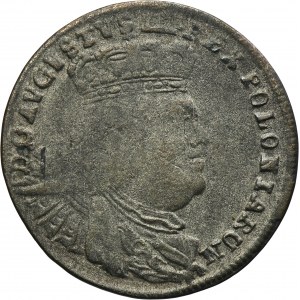 Augustus III of Poland, 6 Groschen 1756 EC