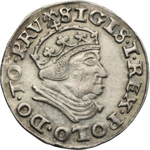 Sigismund I the Old, 3 Groschen Danzig 1540 - PRV