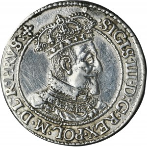 Sigismund III Vasa, 1/4 Thaler Danzig 1618 SB