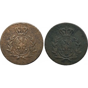 Lot, Grand Duchy of Posen, 3 groschen Breslau 1816 B (2 pcs.)