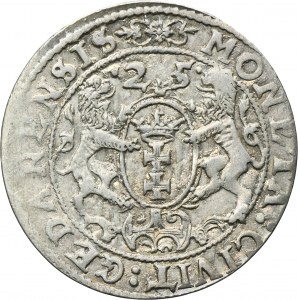 Sigismund III Vasa, 1/4 Thaler Danzig 1625 - P: