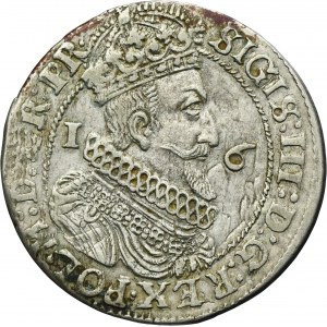 Sigismund III Vasa, 1/4 Thaler Danzig 1624/3 - PR•