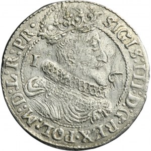 Sigismund III Vasa, 1/4 Thaler Danzig 1625 - PR•