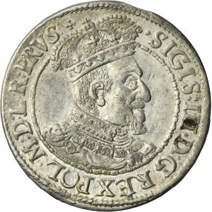 Sigismund III Vasa, 1/4 Thaler Danzig 1618 SA