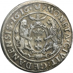 Sigismund III Vasa, 1/4 Thaler Danzig 1616