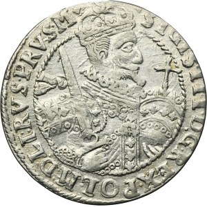 Sigismund III Vasa, 1/4 Thaler Bromberg 1622 - PRVS M