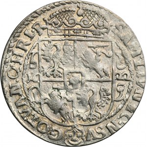 Sigismund III Vasa, 1/4 Thaler Bromberg 1622 - PRVS M