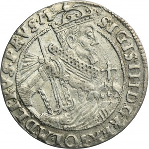 Sigismund III Vasa, 1/4 Thaler Bromberg 1624 - PRVS M