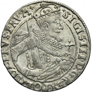 Sigismund III Vasa, 1/4 Thaler Bromberg 1623 - PRV M