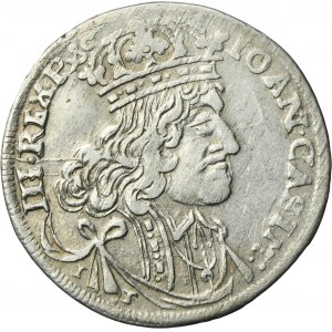 John II Casimir, 1/4 Thaler Krakau 1656 IC