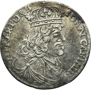 John II Casimir, 1/4 Thaler Krakau 1655 SCH