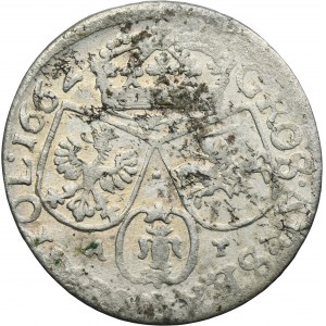 John II Casimir, 6 Groschen Krakau 1662 AT