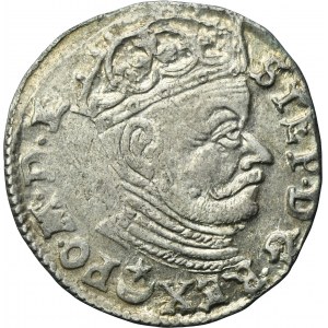 Stephen Bathory, 3 Groschen Vilnius 1582 - L/LIT