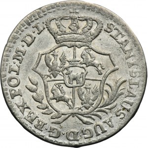 Poniatowski, 2 Groschen Warsaw 1767 FS