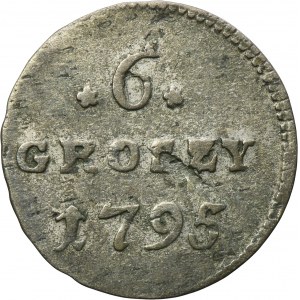 Poniatowski, 6 Groschen 1795