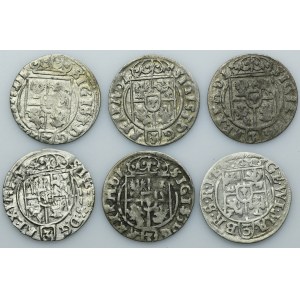 Lot, Poland and Ducal Prussia, 3 Polker (6 pcs.)