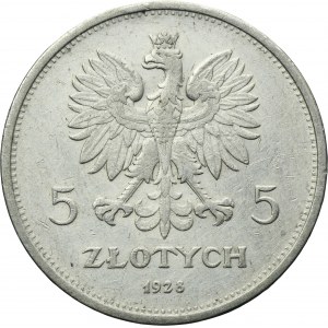 Nike, 5 złotych Warszawa 1928