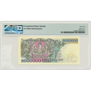 2 miliony złotych 1992 - B - PMG 65 EPQ