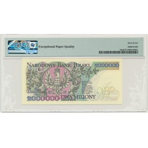 2 miliony złotych 1992 - A - Konstytucyjy - PMG 67 EPQ