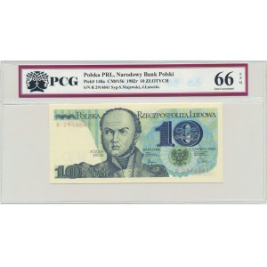 10 złotych 1982 - R - PCG 66 EPQ