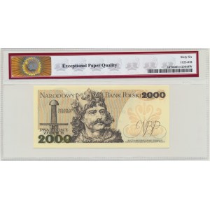 2.000 złotych 1982 - BZ - PCG 66 EPQ