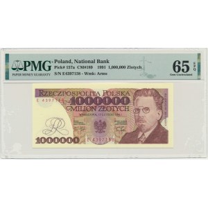 1 milion złotych 1991 - E - PMG 65 EPQ