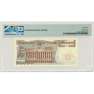 50.000 złotych 1989 - AC - PMG 64 EPQ