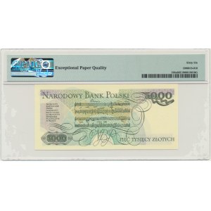 5.000 złotych 1982 - CN - PMG 66 EPQ