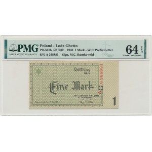 1 Markierung 1940 - A - 6 Zahlen - PMG 64 EPQ