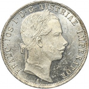 Austria, Franz Joseph I, 1 Floren Wien 1859 A