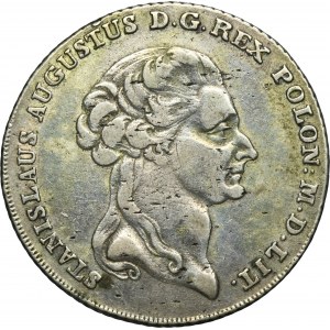 Poniatowski, Thaler 6 zloty Warsaw 1794