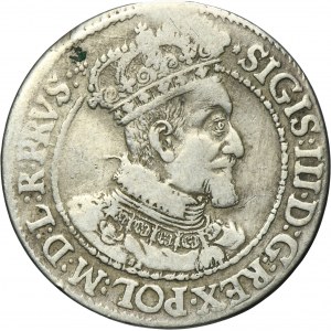 Sigismund III Vasa, 1/4 Thaler Danzig 1617 - PRVS:+ - RARE