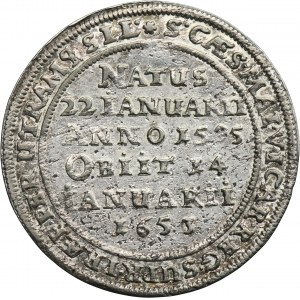 Silesia, Duchy of Liegnitz-Brieg-Wohlau, Georg Rudolph, 1/8 Thaler Brieg 1653 - RARE