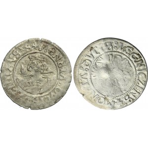 Lot, Silesia, Duchy of Liegnitz-Brieg-Wohlau, Friedrich II, Grochen Liegnitz (2 pcs.)