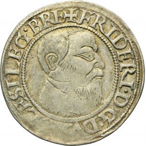 Silesia, Duchy of Liegnitz-Brieg-Wohlau, Friedrich II, Groschen Liegnitz 1543